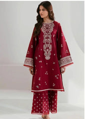 2pc Embroidery lawn SE 611