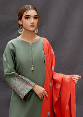Eid special 3pc emb lawn ES 501