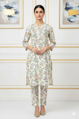 2 Pcs Unstitched Digital Print Suit J-0619
