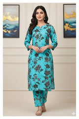 2 Pcs Unstitched Digital Print Suit J-0607