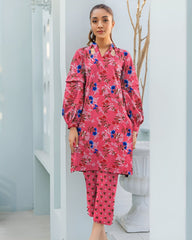 2 Pcs Unstitched Digital Print Suit J-025