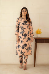 2 Pcs Unstitched Digital Print Suit J-049