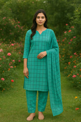 2pc Embroidery lawn  SE 623