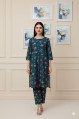 2 Pcs Unstitched Digital Print Suit J-0612