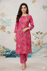 2 Pcs Unstitched Digital Print Suit J-0588