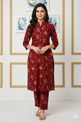 2 Pcs Unstitched Digital Print Suit J-0586